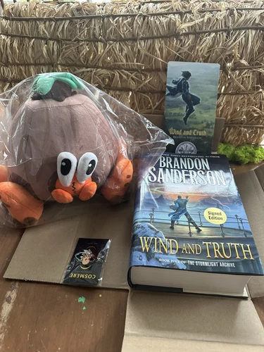 Ready To Ship Numbered Signed Wind And Truth Brandon Sanderson Bundle Stormlight