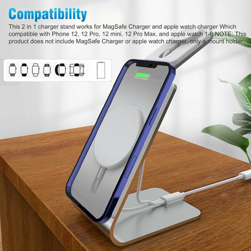 Prise en charge du chargeur sans fil iWatch pour iPhone 12 Mini Pro Max - Photo 6 sur 8