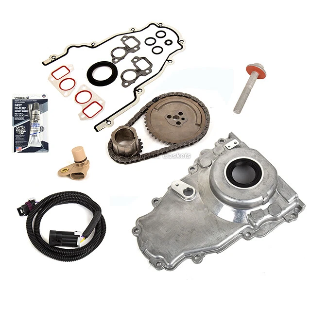 Kit de conversão de tampa de temporização de motor LS9 LS7 LS2 troca de câmera para LS1 LQ4 LQ9 - Imagem 4 de 4