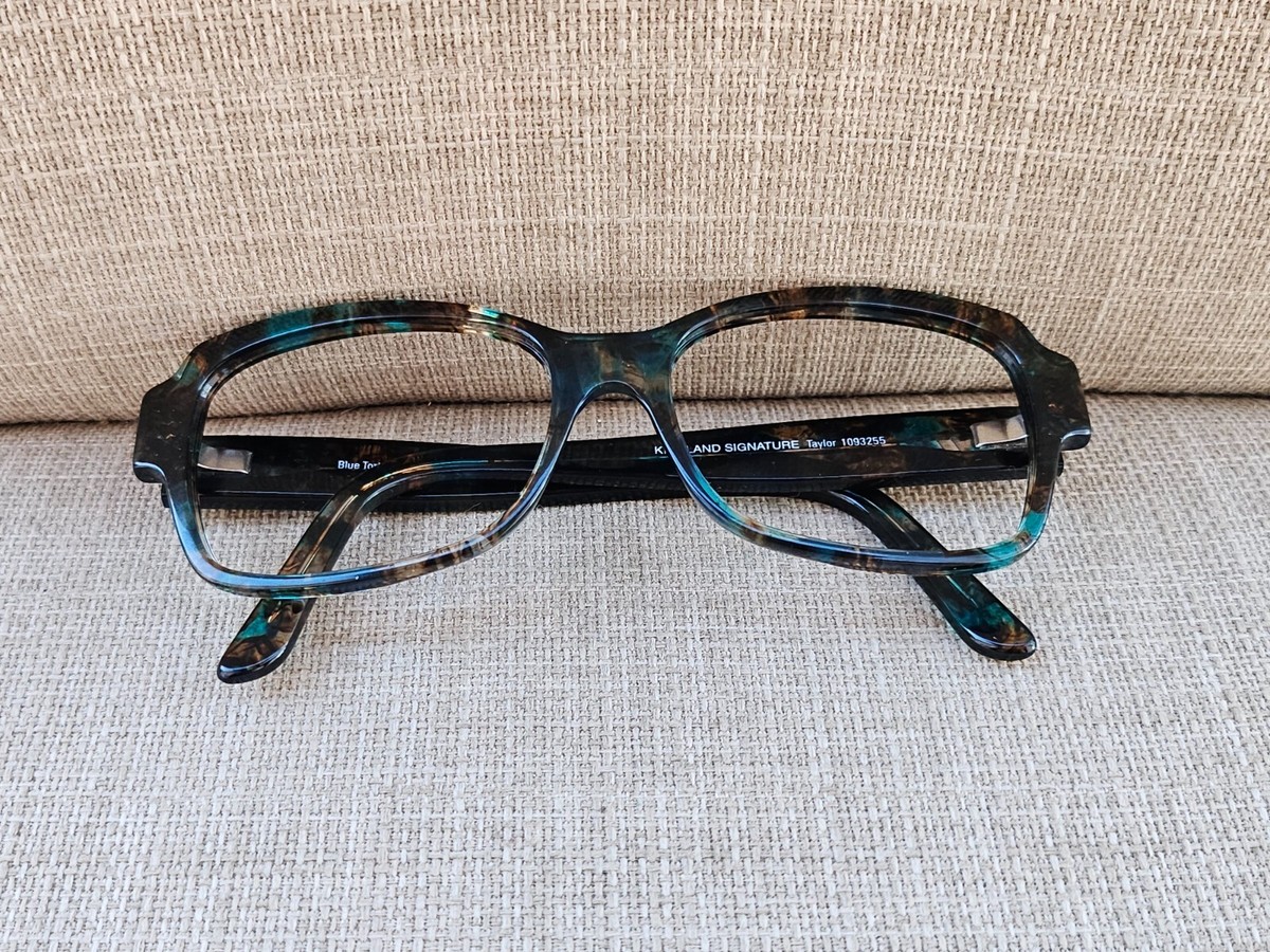 Kirkland Signature Eyeglasses/Sunglasses Frame Blue Tortoise  display picture 2