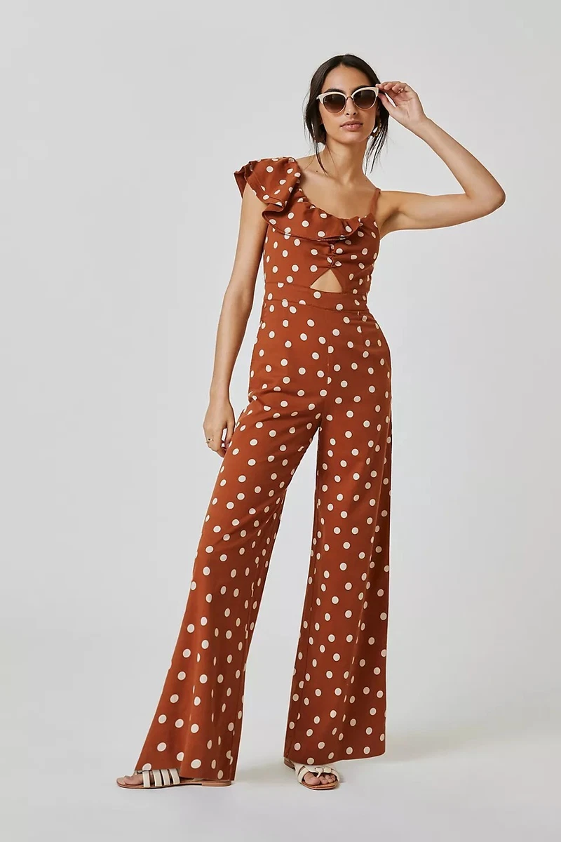 Neu Anthropologie Maeve Einschulter-Overall Größe 2