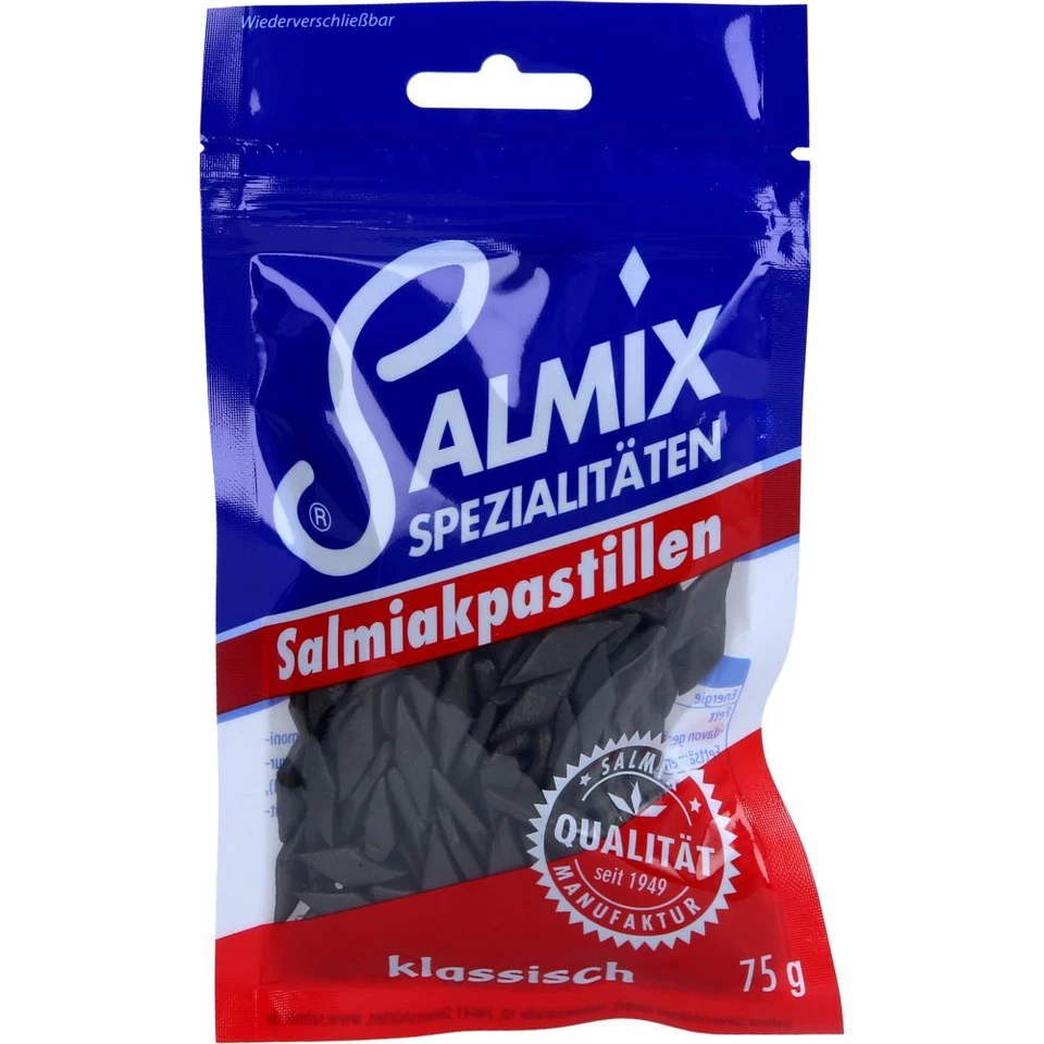 PHARMA PETER GMBH SALMIX Salmiakpastillen klassisch 75 g PZN13785356