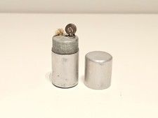 VINTAGE NOS WW2 ERA RARE SMALL ALUMINUM  CIGARETTES BENZIN PETROL LIGHTER