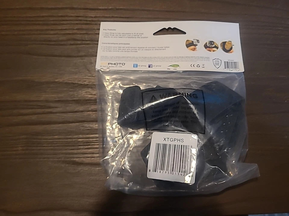 Nuevo soporte de correa para cabeza de foto XIT para GoPro elástico ajustable Foto 4 de 4