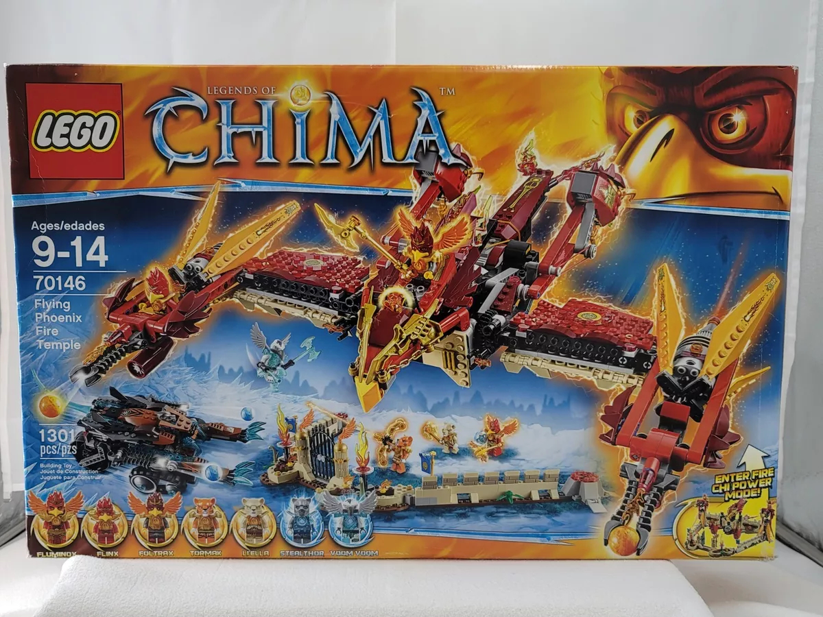 møl Varme Bærecirkel LEGO Legends of Chima &#034;Flying Phoenix Fire Temple&#034; Set #70146 NEW  IN BOX Retired 673419210751 | eBay