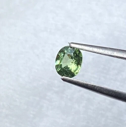 TSAVORITE GARNET, 0.69 CTS, OVAL 5.5 X 4.8 X 3.4 MM, LITTLE BEAUTY - Picture 5 of 5