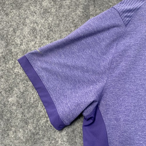 Nike Golf Poloshirt Herren XL Violett Lila Tour Performance Kurzarm Stretch - Bild 14 von 17