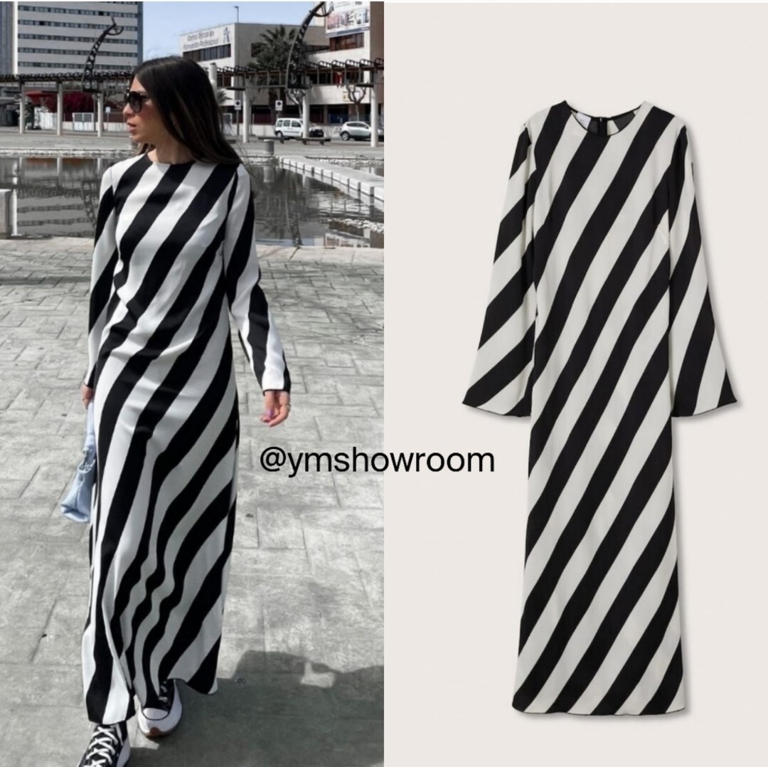 MANGO MAXI STRIPED DRESS,SIZE S | eBay