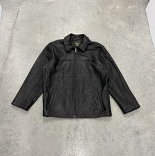 Vintage Eddie Bauer Leather Jacket Men s Size X-Large Tall