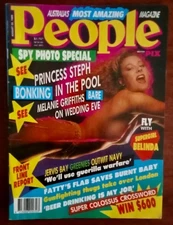 People Magazine Australia: August 22, 1989 - Pix People "With Centrefold"
