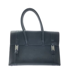 HERMES | Drag 32 G Engraved Silver Hardware Handbag Black Women's Used KLDR-0