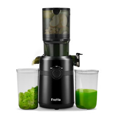 Fretta Cold Press Juicer Machine, Self-Feeding with 108mm &1.0L Chute - 200W