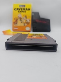 Caveman Games NES CIB Box Manual Cartridge - Tested Working