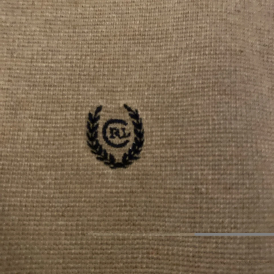 Men’s Small Vintage Chaps Ralph Lauren Brown Long Sleeve Henley - Image 3 of 4