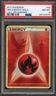 Pokemon Fire Energy Ho-Oh Call of Legends Holo #89 PSA 8