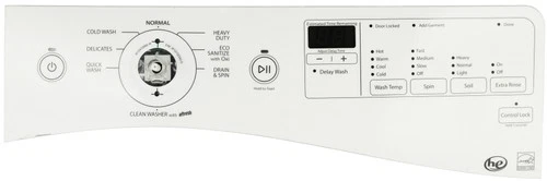 Whirlpool Washer WPW10750475 W10750475 Control Panel WFW72HEDW0