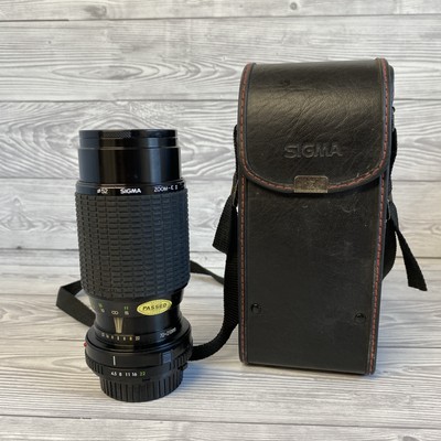 Sigma Zoom K-ll 70mm - 210mm Kamera Objektiv mit Tasche PB