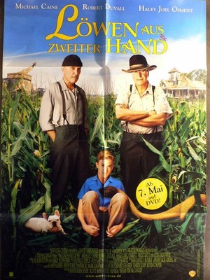 Löwen aus zweiter Hand - Haley Joel Osment - Videoposter A1 84x60cm gefaltet