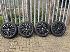 Vauxhall Corsa D 16 Black Alloy Wheels  Tyres 195 55 R16 4 Stud