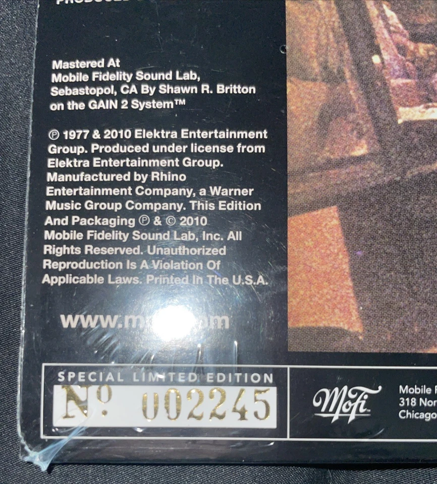 Linda Ronstadt Simple Dreams MFSL 24Kt Gold Disc Ultradisc II #002245 NEW SEALED Foto 3 de 3