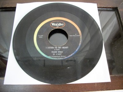 45 Record FRANK IFIELD I Listen To My Heart / I Remember VEE JAY