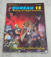 Bureau 13: Stalking the Night Fantastic 3rd ed. 1992, Tri Tac 3001 