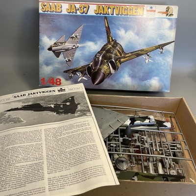 Esci Saab JA-37 Jaktviggen 1:48 Modellbausatz 4059 Modellflugzeug #10
