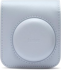 Fujifilm Instax Mini 12 Instant Camera Case Clay White Adjustable Strap Durable