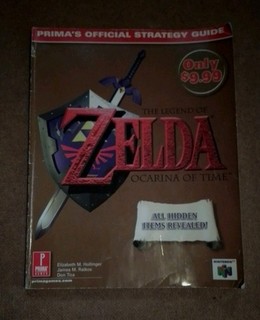 Legend of Zelda Ocarina of Time 1998 Prima's Official Strategy Guide