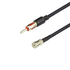 Redyutou Car Radio Antenna Cd Player Iso Female To Din Cable
