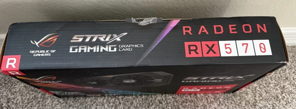 ASUS Radeon RX 570 4GB GDDR5 Graphics Card (ROG-STRIX-RX570-O4G-GAMING) - Image 2 of 4
