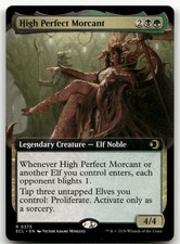 High Perfect Morcant Extended Art 373 NM Lorwyn Eclipsed ECL Magic MTG