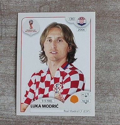 Panini WM 2018 Nr. 322 Luka Modric 