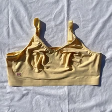 Ruby Ribbon Heritage Demiette Sports Comfort Bra Womens 44 Daffodil Yellow 1868