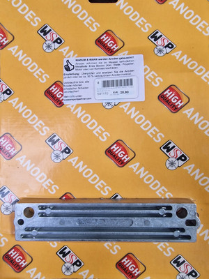 WSP 541110 Zinkanode Volvo Penta DP 290 AQ Serie Antrieb Anode Korrosionsschutz