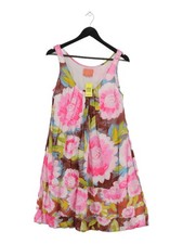 Noa Noa A-Line Midi Dress L in Multi