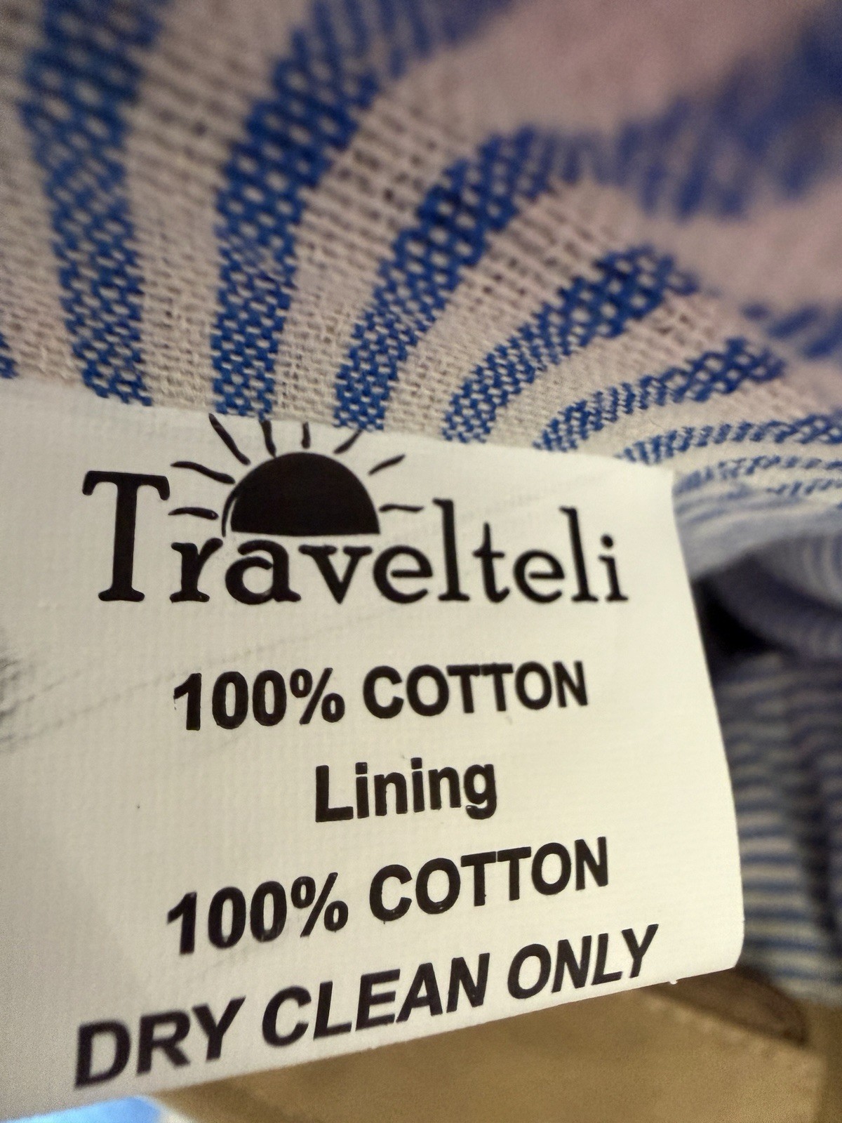 Travelteli Patchwork Tote Bag Polka Dot Denim Tot… - image 10