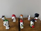 Vintage 1970s Peanuts Snoopy International Ceramic Ornaments Lot of 8 — photo 5