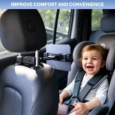 Auto Rücksitz KFZ Halter Kopfstütze 3- 9.7Zoll Für Ipad Samsung Tablet Halterung