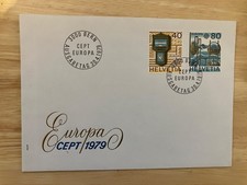 Switzerland 1979 FDC -- Europa CEPT  -- 100% charity