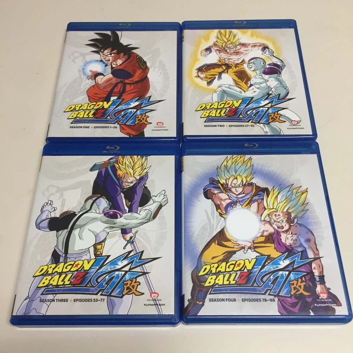 Dragon Ball Z Kai 4 Season DVDs & Blu-ray Discs for sale - eBay