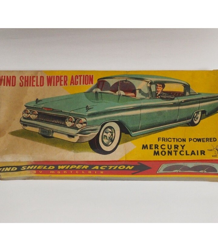 Yonezawa Toys Tin Toy Car Mercury Montclair W/Box F/S FEDEX eBay
