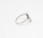 925 Sterling Silver  Cut Out Love Heart Hamsa Band Ring Sz 7  RG3347 — photo 3