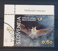 Slovenia 2014 Bats, fauna Sc#1057 used