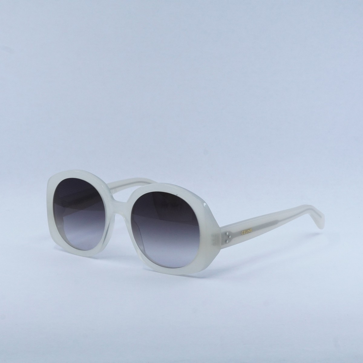 Celine Cream Sunglasses Celine Triomphe CL40194U 25E Sunglasses Women main image 3