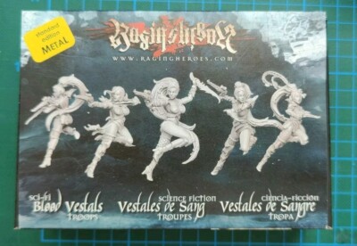 Warhammer Dark Eldar Raging Heroes Blood Vestals Metal