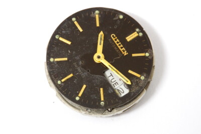 Citizen 6651 Japan automatic movement and dial for parts or