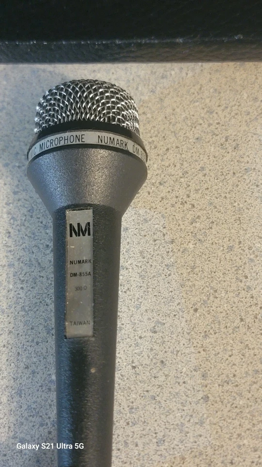 Micrófono dinámico Numark DM-856A, pequeño 6 pulgadas Foto 4 de 4