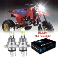 For Honda ATC250R LED 1981-1984 1985 1986 Headlight Bulbs White High Power