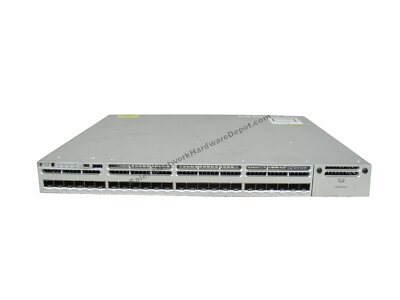 Cisco WS-C3850-24XS-S 24-Port 10Gb SFP+ Switch w/ AC PWR - 1 Year